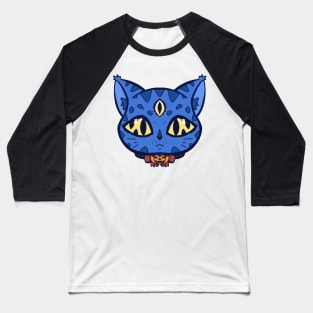 Three eyed Kitty Baseball T-Shirt